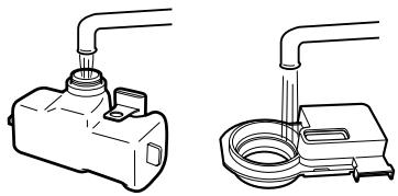SANYO ABC-VW24A - Waschen Sie den Behälter und den Deckel der Wasserelektrolyseeinheit ab. - 1