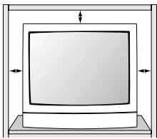 SANYO DS27930 - POSITION DU TÉLEVISEUR - 1
