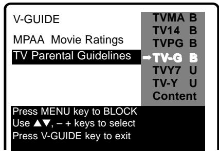 SANYO DS27930 - TURNING OFF THE V-Guide - 1