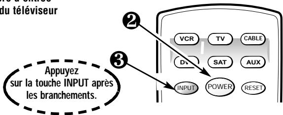 SANYO DS27930 - BRANCHEMENT D'UN MAGNETOSCOPE OU LECTEUR DE DVD - 2