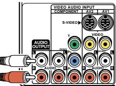 SANYO DS27930 - BRANCHEMENT D'UN AMPLIFICATEUR STÉRÉO DANS LES PRISES DE SORTIE AUDIO - 2