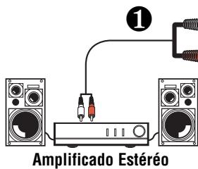SANYO DS31820 - CONECTE UN AMPLIFICADOR ESTÉREO A LAS SALIDAS DE AV - 2