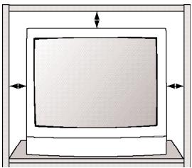 SANYO DS32224 - POSITIONING THE TV - 1