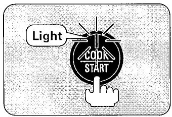 SANYO ECJ-S35K - Press the COOK/START button to cook. - 1