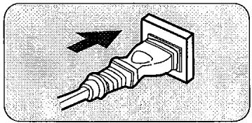 SANYO ECJ-S35S - Insert the power plug into electrical outlet. - 1