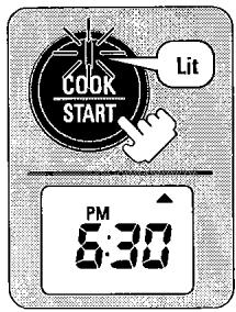 SANYO ECJ-S35S - Press COOK/START button. - 1