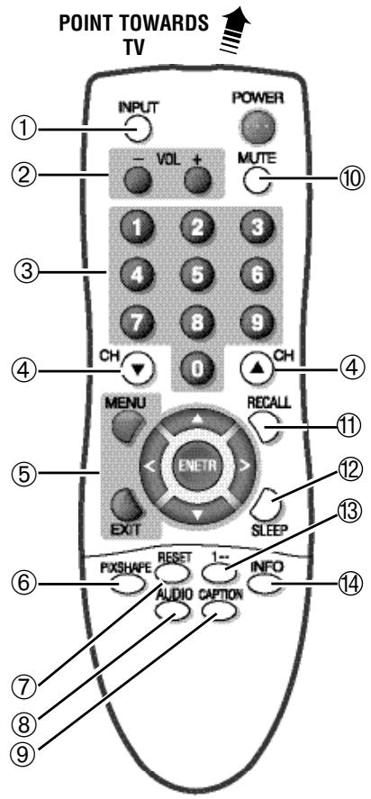 SANYO HT30547 - REMOTE CONTROL OPERATION - 1
