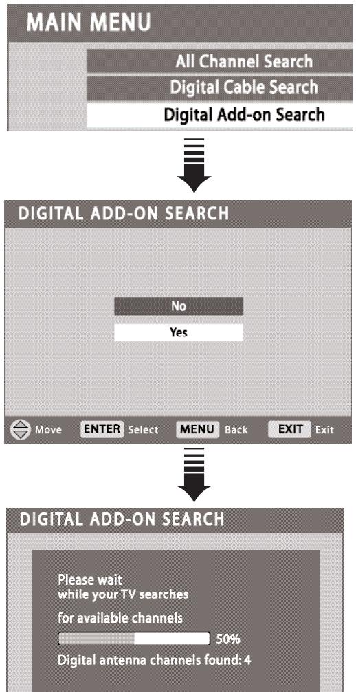 SANYO HT30746 - DIGITAL ADD-ON SEARCH - 1