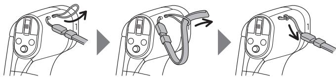 SANYO VPC-CG102BK - Handstrap (Please purchase a commercially available handstrap.) - 1
