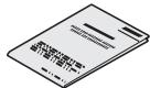 SANYO VPC-CG102BK - CHECKING THE INCLUDED ACCESSORIES - 4