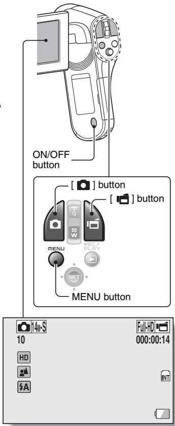 SANYO VPC-CG102BK - To take a photo: - 1