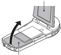 SANYO VPC-CS1P - Insert the battery pack. - 1