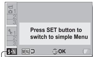 SANYO VPC-CS1P - Select the operating mode icon, and press the SET button. - 2