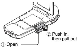 SANYO VPC-CS1P - INSTALLING THE CARD - 1