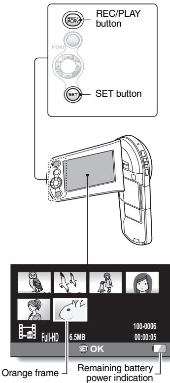 SANYO VPC-CS1P - Deleting files - 1