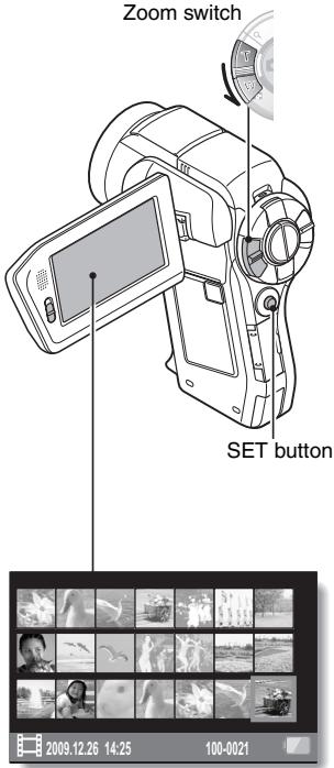 SANYO VPC-HD2000EX - 21-image display playback - 1