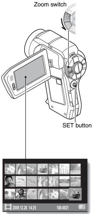 SANYO VPC-HD2000GX - 21-image display playback - 1
