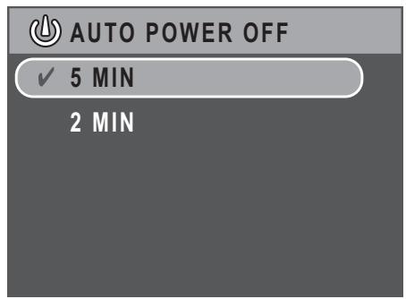 SANYO VPC-S670 - Auto Power Off - 1