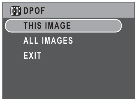 SANYO VPC-S750 - To set DPOF: - 1