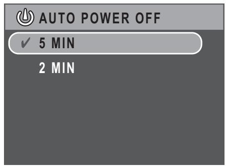 SANYO VPC-S750 - Auto Power Off - 1