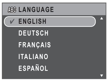 SANYO VPC-S770 - Language - 1