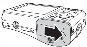 SANYO VPC-S770BK - Inserting the Batteries - 1