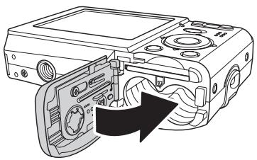 SANYO VPC-S770BK - Inserting an SD/MMC Memory Card - 4