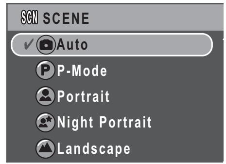 SANYO VPC-S770PU - Setting the Scene Mode - 1
