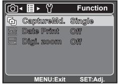 SANYO VPC-S880P - Capture Menu - 3