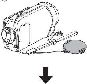SANYO VPC-SH1 - Lens cap - 4