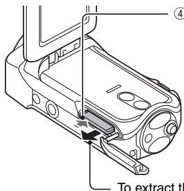 SANYO VPC-SH1BK - INSTALLING THE CARD - 3
