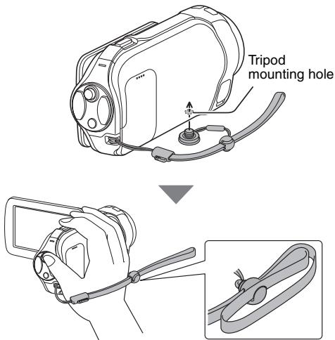 SANYO VPC-SH1BK - Handstrap - 2