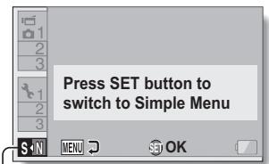 SANYO VPC-SH1BK - Select the operating mode icon, and press the SET button. - 2