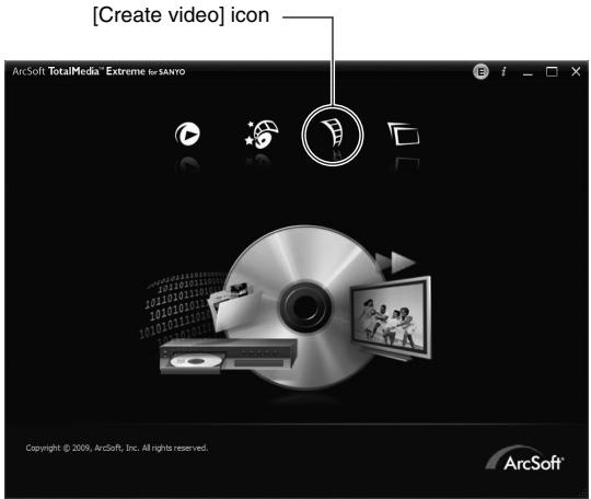 SANYO VPC-SH1BK - Double-click the desktop [TotalMedia Extreme for SANYO] icon. - 1
