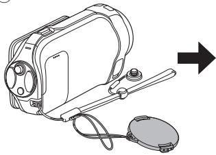SANYO VPC-SH1GX - Lens cap - 3