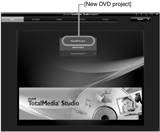 SANYO VPC-SH1GX - Click the [Create video] icon. - 1