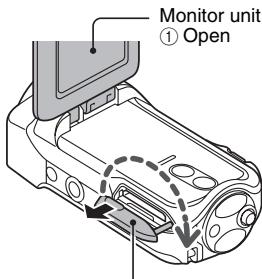 SANYO VPC-SH1PX - INSTALLING THE CARD - 1