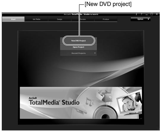 SANYO VPC-SH1R - Click the [Create video] icon. - 1