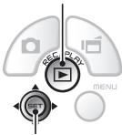 SANYO VPC-TH1BL - Select the image to play back. - 2