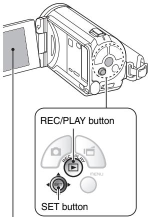 SANYO VPC-TH1EX - Select the image to play back. - 1