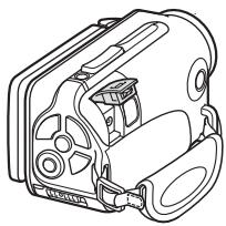 SANYO VPC-WH1EX - Connect the AC adaptor to the camera. - 2