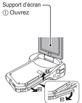 SANYO XACTI VPC-CG10 - Insérer le bloc-pile - 2