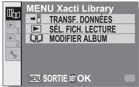 SANYO XACTI VPC-HD2000 - Modifier ALBUM : - 1