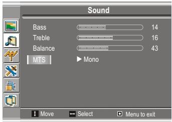 SANYO AVL-193 - Setting Stereo Mode - 1