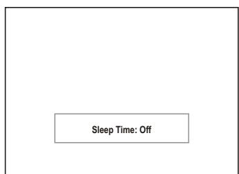 SANYO AVL-193 - Setting Sleep Timer - 6