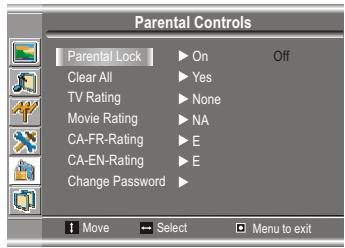 SANYO AVL-193 - Clear Parental Control Settings - 4