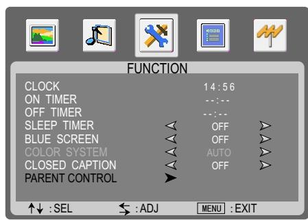 SANYO AVL-2610 - MPAA Rating Setup - 1