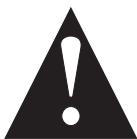 SANYO AVL-408 - CAUTION - 1