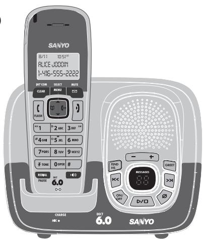 SANYO CAS-D6322 - CAS-D6320 CAS-D6322 CAS-D6323 - 1