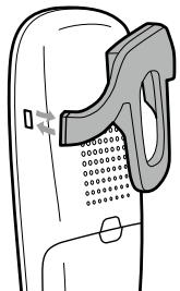 SANYO CAS-D6323 - Installing the Belt Clip - 1